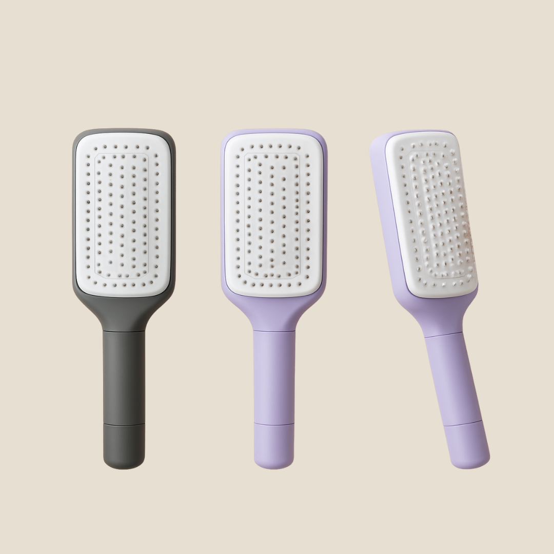 Glossie Pro 4-in-1 Self-Cleaning Hair Brush