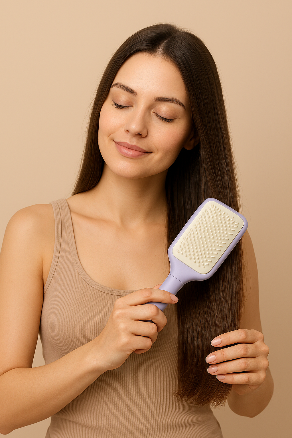 Glossie Pro 4-in-1 Self-Cleaning Hair Brush