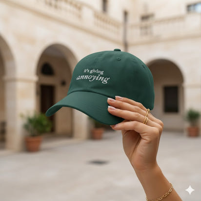 It's Giving Annoying Classic Dad Hat