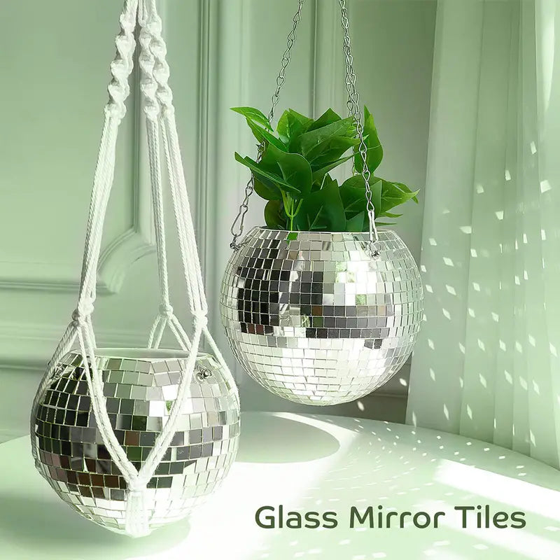 That Girl Mirrorball Planter