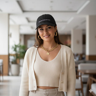 Mimosas Made Me Do It Organic Cap