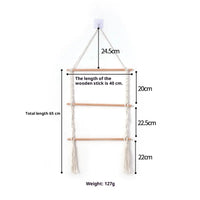 Macrame Claw Clip Organizer